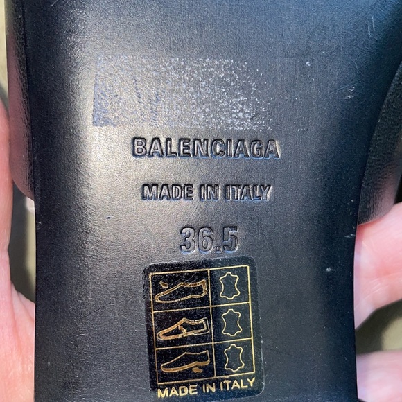 New BALENCIAGA box sandals - Picture 4 of 12